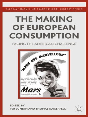 cover image of The Making of European Consumption
